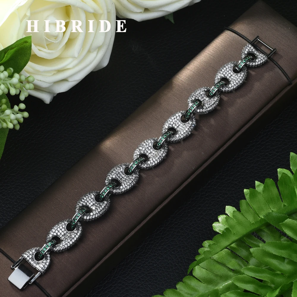 HIBRIDE Classic Geometric Design CZ Women Bracelet Marquise Cut AAA Cubic Zirconia Charm Bracelet Fashion Zircon Jewelry B-73
HIBRIDE Classic Geometric Design CZ Women Bracelet Marquise Cut AAA Cubic Zirconia Charm Bracelet Fashion Zircon Jewelry B-73