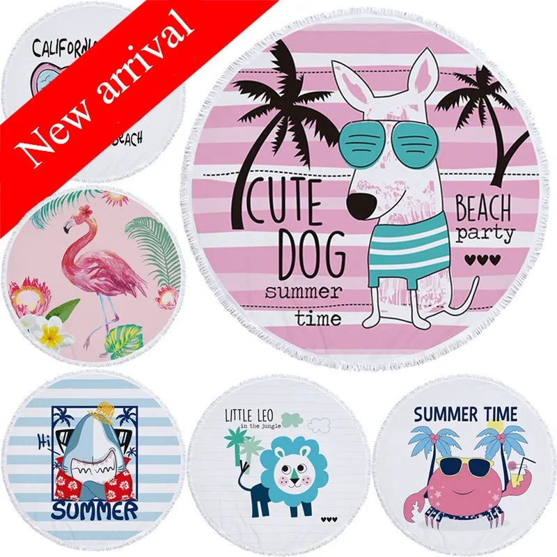 Casegrace Cartoon Round Towel Cute Dog Bath Towels With Tassels Superfine Fiber Yoga Mat Soft Bedspread Picnic Cloth Blanket
Casegrace Cartoon Round Towel Cute Dog Bath Towels With Tassels Superfine Fiber Yoga Mat Soft Bedspread Picnic Cloth Blanket
