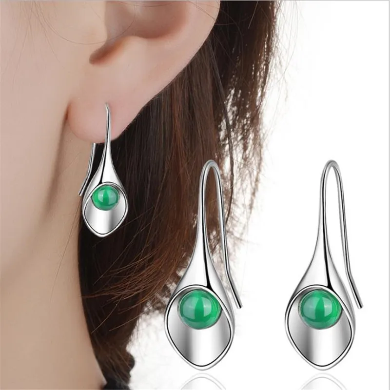 Charming Pearl Green Female Stud Earrings Jewelry Hot Trendy Silver 925 Earrings For Women Party Accessories Lady Gift
Charming Pearl Green Female Stud Earrings Jewelry Hot Trendy Silver 925 Earrings For Women Party Accessories Lady Gift