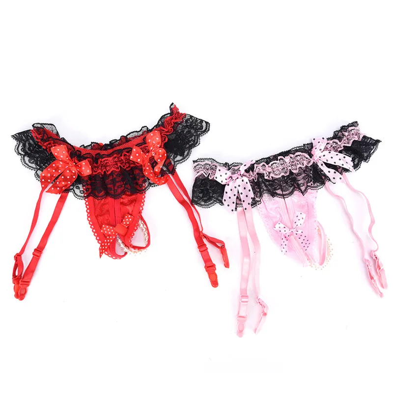 4 Colours Sexy Garter Belt For Stocking Black Lace Suspenders Women Sexy Open Crotch Pearl Panties Bow Lingerie Garter
4 Colours Sexy Garter Belt For Stocking Black Lace Suspenders Women Sexy Open Crotch Pearl Panties Bow Lingerie Garter