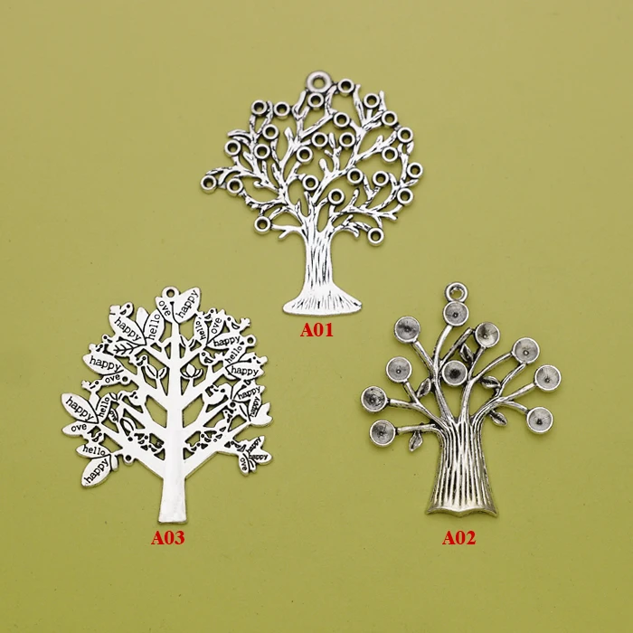 Fashion tree Charms, Antique Silver plated large tree Pendants/Charms, DIY supplies, jewelry making
Fashion tree Charms, Antique Silver plated large tree Pendants/Charms, DIY supplies, jewelry making