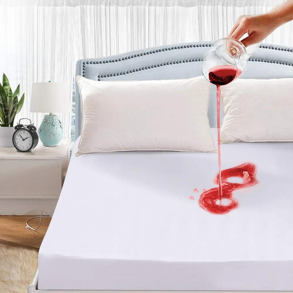 New product Printing Mattress Cover Waterproof Mattress Protector Pad Fitted Sheet Separated Water Bed Linens with Elastic 46
New product Printing Mattress Cover Waterproof Mattress Protector Pad Fitted Sheet Separated Water Bed Linens with Elastic 46