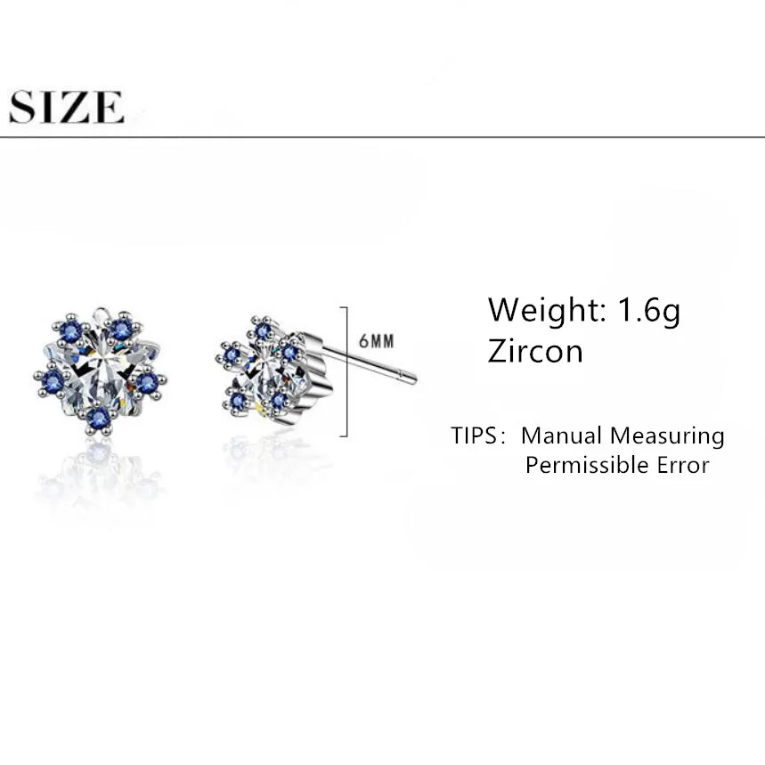 New Geometric Blue Zircon Star Stud Earrings For Women Trend Creative 925 Sterling Silver Party Gift Jewelry Accessories SAE365
New Geometric Blue Zircon Star Stud Earrings For Women Trend Creative 925 Sterling Silver Party Gift Jewelry Accessories SAE365