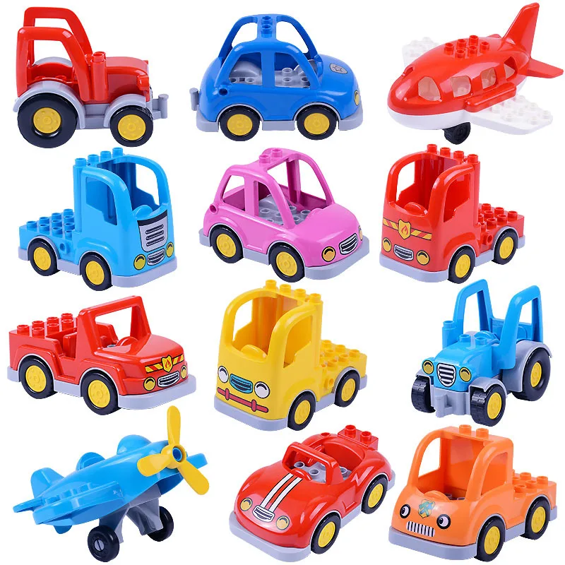 Building Blocks Car Disassembly Assembly Toy Big Block Set Toys With Baseplate Car Ladder Truck Crane
Building Blocks Car Disassembly Assembly Toy Big Block Set Toys With Baseplate Car Ladder Truck Crane