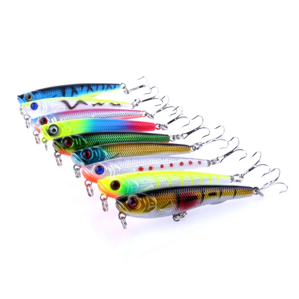 HENGJIA 1PC 9 Colors 7CM 6.7G Pencil Fishing Lure Top Water Hard Plastic Fishing Bait Pesca Crank Bait Fishing Tackle
HENGJIA 1PC 9 Colors 7CM 6.7G Pencil Fishing Lure Top Water Hard Plastic Fishing Bait Pesca Crank Bait Fishing Tackle