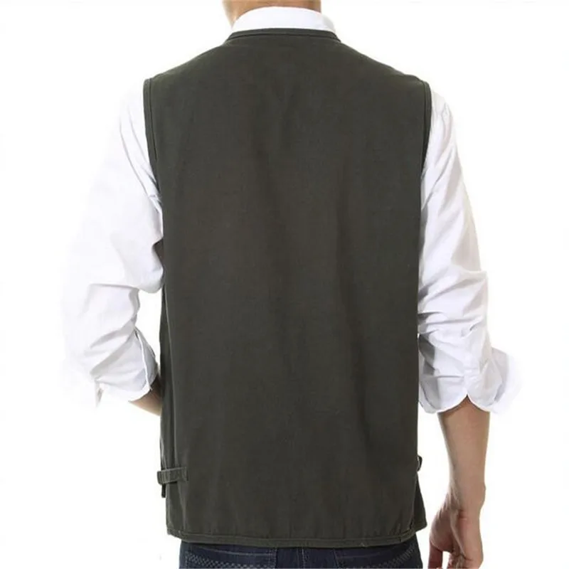 2018 Men Vest Multi-Pocket Photographer Hollow Vest Casual Waistcoat Travelers Working Male vest new
2018 Men Vest Multi-Pocket Photographer Hollow Vest Casual Waistcoat Travelers Working Male vest new