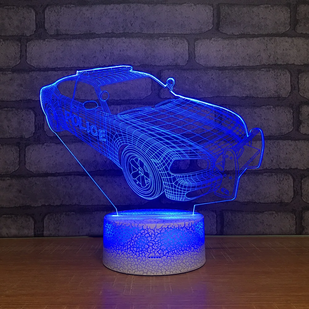 Car 3D LED RGB Night Light 7 Color Change Desk Light Action Figures 265 Boys Girls Christmas Toys
Car 3D LED RGB Night Light 7 Color Change Desk Light Action Figures 265 Boys Girls Christmas Toys