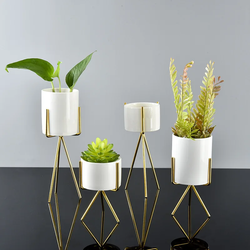 Nordic Style Ceramic Vases Iron Art Vase Minimalism Flower Vases Home Decoration Plant Flowerpot For Office Room Coffeehouse
Nordic Style Ceramic Vases Iron Art Vase Minimalism Flower Vases Home Decoration Plant Flowerpot For Office Room Coffeehouse