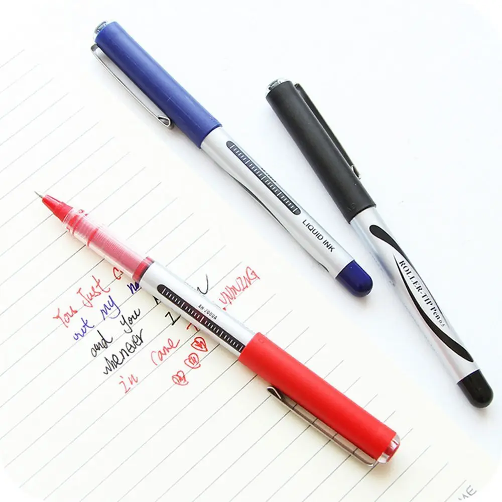 1 Pcs Classic Roller Tip Pen Wholesale 3 Color Gel Pens Liquid Ink Office Accessories School Supplies Canetas Escolar
1 Pcs Classic Roller Tip Pen Wholesale 3 Color Gel Pens Liquid Ink Office Accessories School Supplies Canetas Escolar