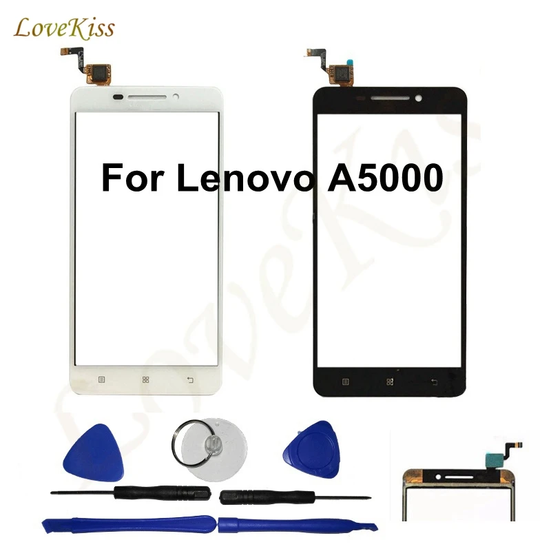 5 0 дюймов Высокое качество Сенсорная панель сенсорного экрана для Lenovo A5000 A 5000