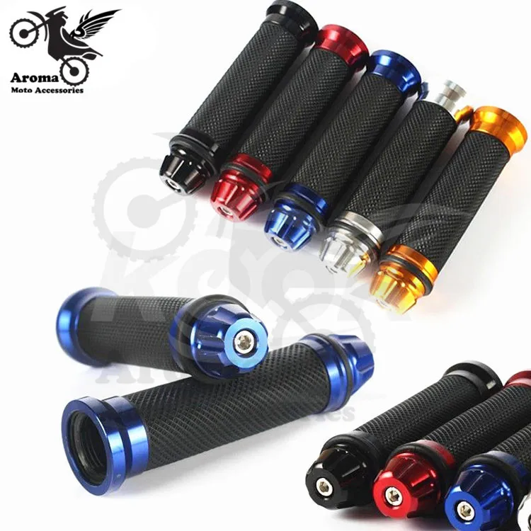 free shipping blue Rubber aluminum motorcycle Grips Scooter Hand Grips suit for 7/8'' 22mm moto handle bar 9 colors optional
free shipping blue Rubber aluminum motorcycle Grips Scooter Hand Grips suit for 7/8'' 22mm moto handle bar 9 colors optional