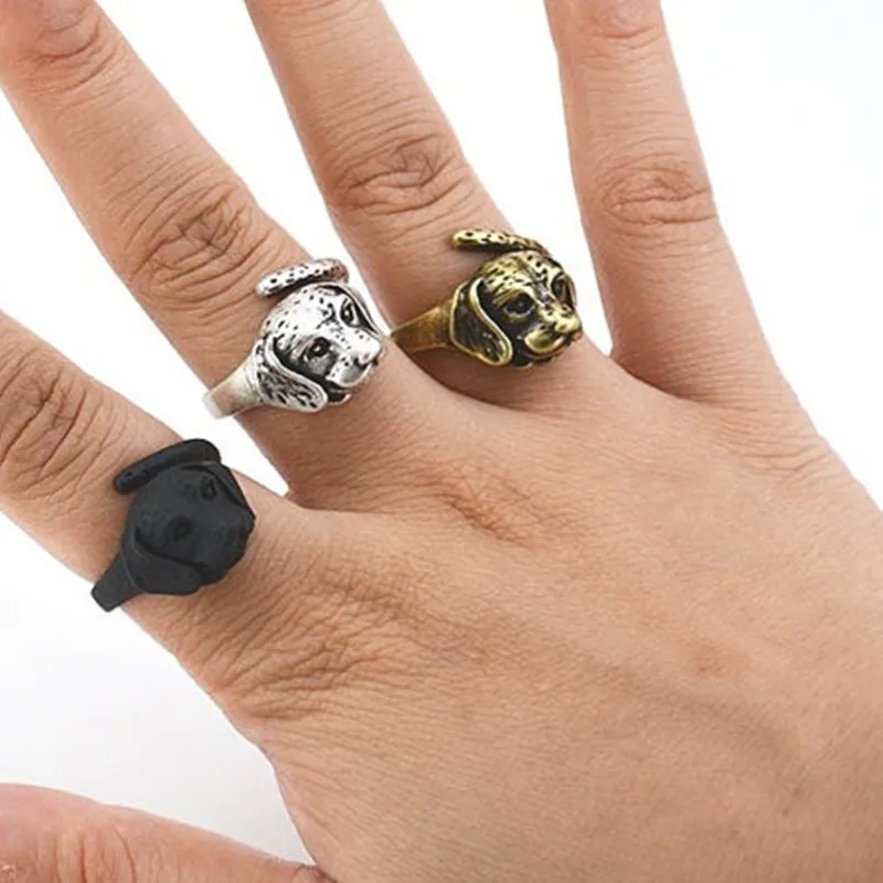 Drop shipping Fashion Vintage Hippie Labrador Retriever Puppy Dog Anel Ring Boho Chic Anillos Couple Rings For Women Men
Drop shipping Fashion Vintage Hippie Labrador Retriever Puppy Dog Anel Ring Boho Chic Anillos Couple Rings For Women Men