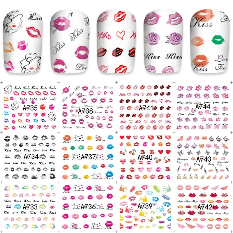 2018 модные 12 листов, переводятся с помощью воды Nail Art наклейки красоты губы печать наклейки виниловые наклейки на стену с рисунком "украшения ...
2018 модные 12 листов, переводятся с помощью воды Nail Art наклейки красоты губы печать наклейки виниловые наклейки на стену с рисунком "украшения ...