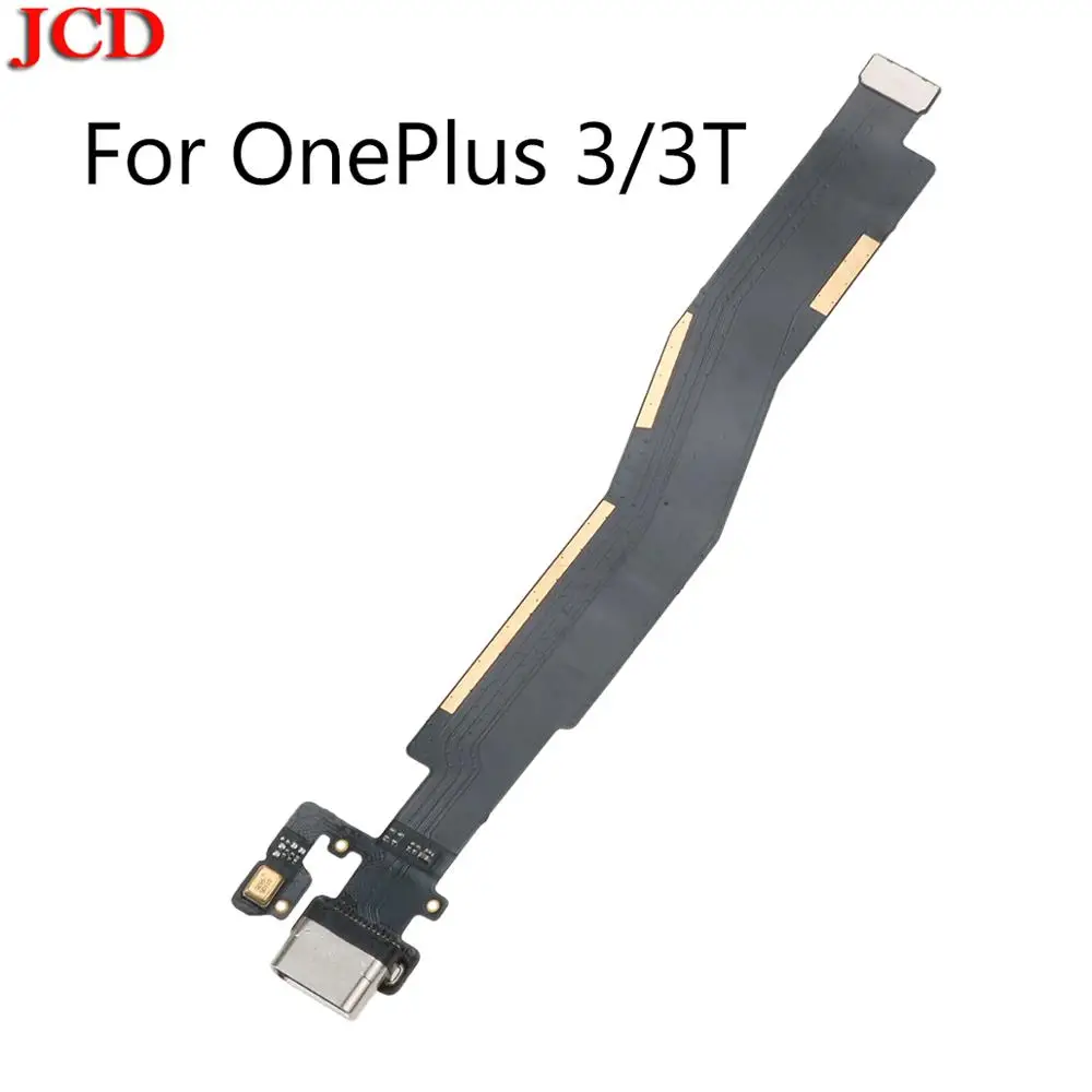 

JCD New For oneplus 3 3T three oneplus3 A3000 A3003 A3010 Type C USB Charger Charging Port Dock Connector Flex Cable Replacement