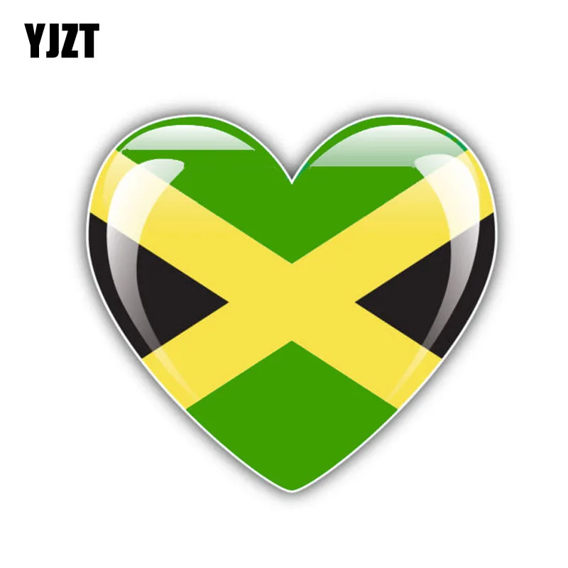 YJZT 13CM*11.9CM Styling Jamaica Herat Flag Car Window Decal Motorcycle Car Sticker 6-1314
YJZT 13CM*11.9CM Styling Jamaica Herat Flag Car Window Decal Motorcycle Car Sticker 6-1314