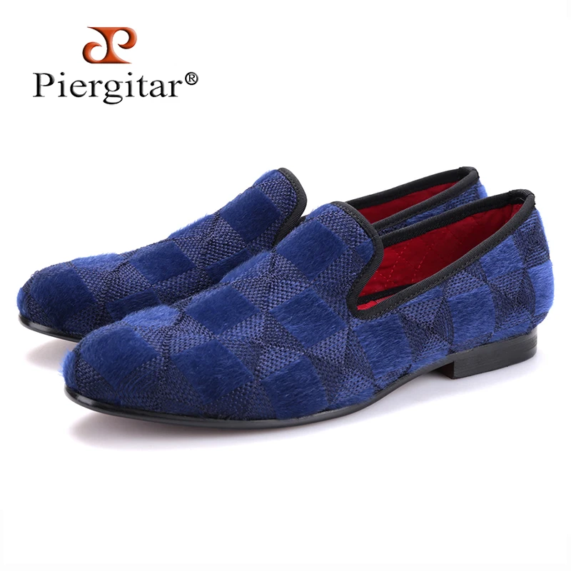 Piergitar 2017 two colors men velvet shoes with plaid horse hair design Handmade men prom loafers men plus size casual falts
Piergitar 2017 two colors men velvet shoes with plaid horse hair design Handmade men prom loafers men plus size casual falts