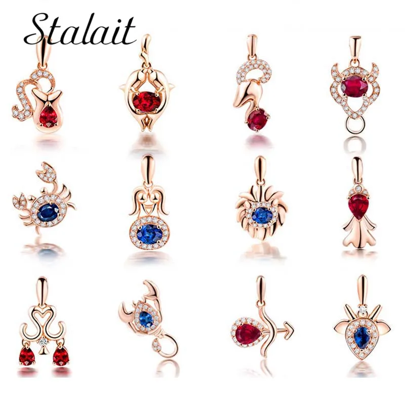 New Design Crystal 12 Constellation Pendant Necklace for Women Silver Plated Wedding Jewelry Zircon Zodiac Necklaces
New Design Crystal 12 Constellation Pendant Necklace for Women Silver Plated Wedding Jewelry Zircon Zodiac Necklaces