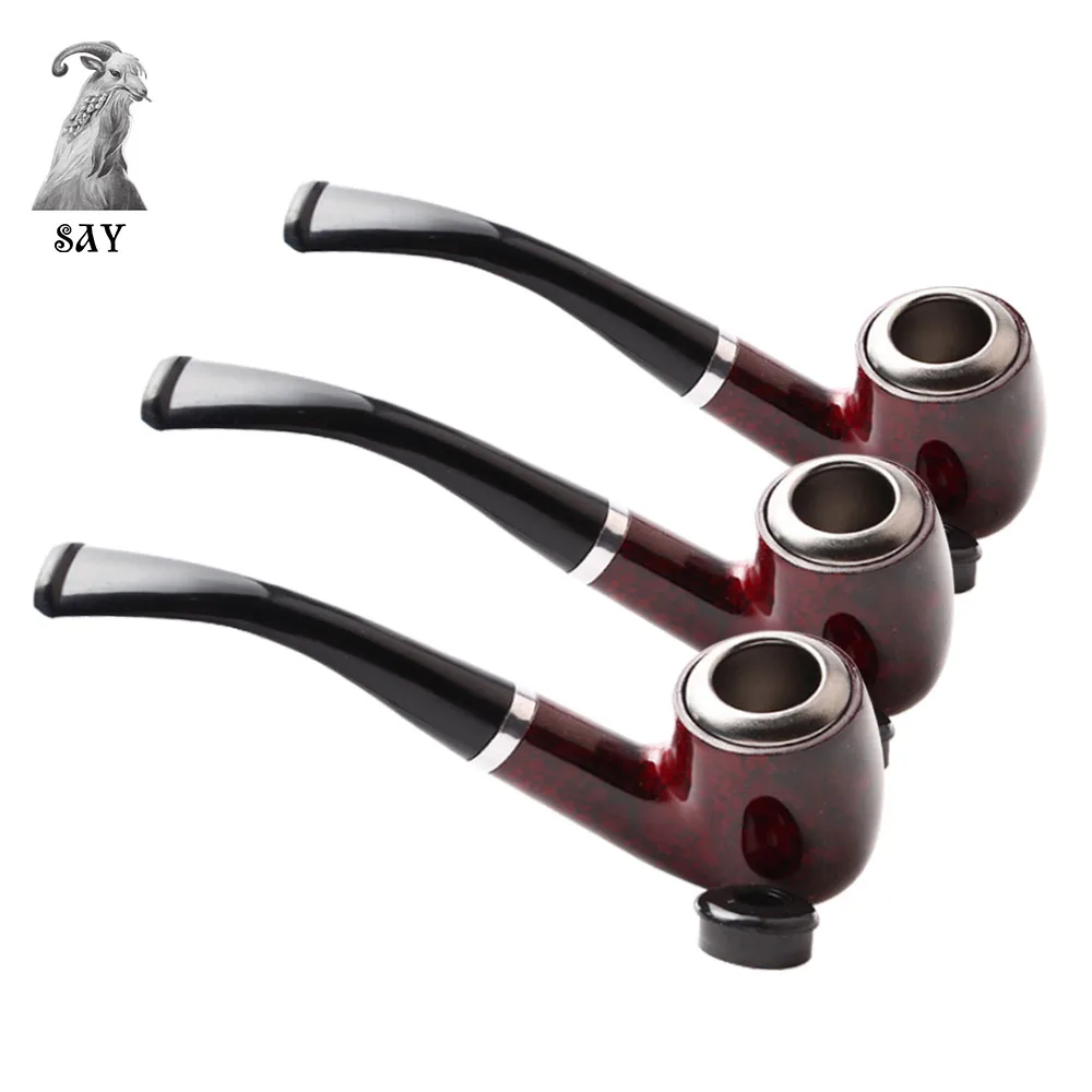 SY 15cm Bent Smoking Pipe Handmade Durable Wooden Smoking Tobacco Pipe Brand Cigarette Smoking Pipe
SY 15cm Bent Smoking Pipe Handmade Durable Wooden Smoking Tobacco Pipe Brand Cigarette Smoking Pipe
