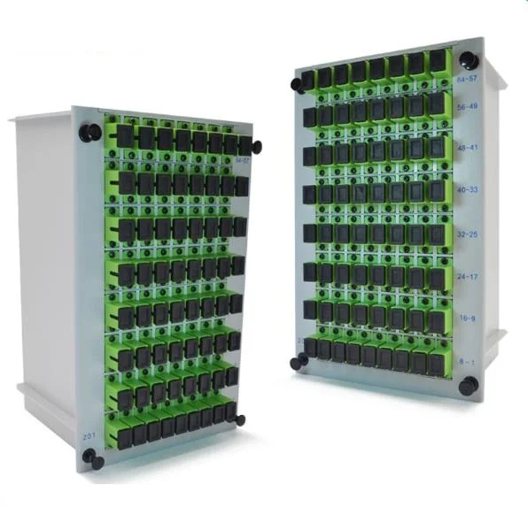 1 x64 SC/UPC Splitter Cassette Card Insertio Branching Fiber Optical Box Type ABS PLC Splitter box,FTTH 1X64 Planar waveguide
1 x64 SC/UPC Splitter Cassette Card Insertio Branching Fiber Optical Box Type ABS PLC Splitter box,FTTH 1X64 Planar waveguide