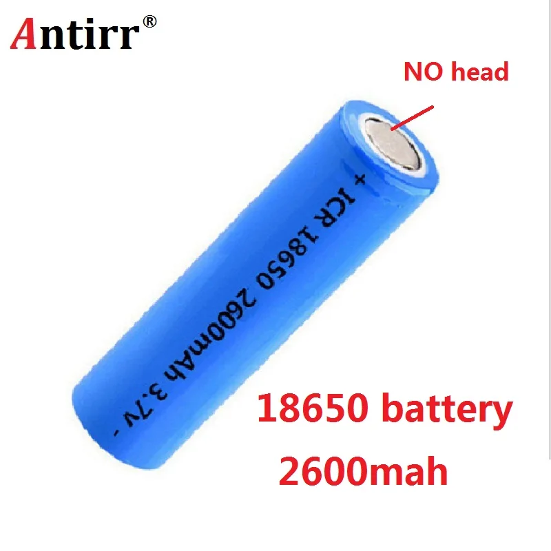 Оригинальный литийионный аккумулятор Antirr 18650 2600 мА · ч, 18650, 3,7 в, ICR, для samsung 18650
Оригинальный литийионный аккумулятор Antirr 18650 2600 мА · ч, 18650, 3,7 в, ICR, для samsung 18650