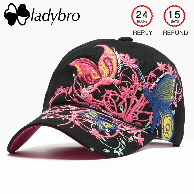 Женская Повседневная шляпка Ladybro, черная хлопковая шляпка с вышитыми буквами и бабочками на весну и лето
Женская Повседневная шляпка Ladybro, черная хлопковая шляпка с вышитыми буквами и бабочками на весну и лето