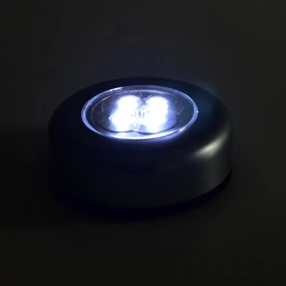 Mini Led Night Light Wall Lamp Wireless Cordless Touch Stick Wardrobe Touch Light Lamp Battery Powered Blub 4 LED Wheels Shaped
Mini Led Night Light Wall Lamp Wireless Cordless Touch Stick Wardrobe Touch Light Lamp Battery Powered Blub 4 LED Wheels Shaped