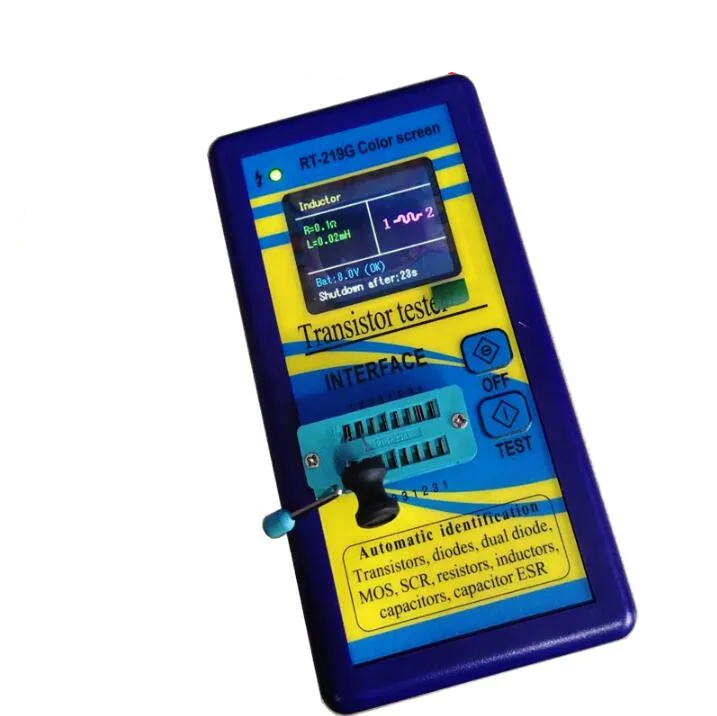 M328 transistor tester / resistance meter / inductance meter / capacitance meter / ESR meter
M328 transistor tester / resistance meter / inductance meter / capacitance meter / ESR meter