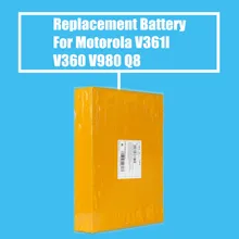 10 шт./упак. сменная батарея 1130mah для Motorola ME511 ME502 Q8 V360 V361I V980 C975 E1000 A732