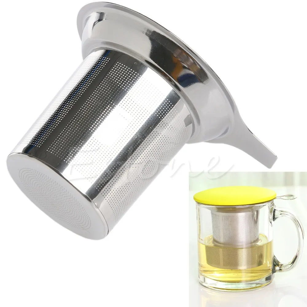 Stainless Steel Mesh Tea Infuser Reusable Strainer Loose Tea Leaf Spice Filter Drop shipping
Stainless Steel Mesh Tea Infuser Reusable Strainer Loose Tea Leaf Spice Filter Drop shipping