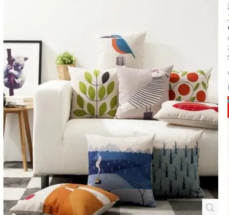 simple little bird cushion cover square cotton linen pillowcase cotton linen plants pillow cover for backrest office
simple little bird cushion cover square cotton linen pillowcase cotton linen plants pillow cover for backrest office