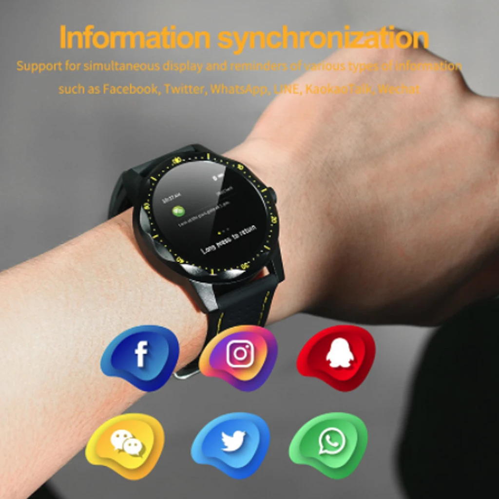 Waterproof IP68 Sport Smart Watch Fitness Bracelet Heart Rate Blood Pressure Monitor Smartwatch for Android Ios xiaomi iphone
Waterproof IP68 Sport Smart Watch Fitness Bracelet Heart Rate Blood Pressure Monitor Smartwatch for Android Ios xiaomi iphone