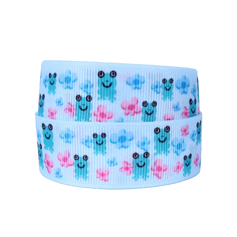 FLRA Ribbon Wholesale FLORA character Ribbons frog prince character grosgrain ribbon for DIY hair bows
FLRA Ribbon Wholesale FLORA character Ribbons frog prince character grosgrain ribbon for DIY hair bows