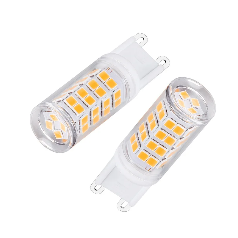 100pcs G9 LED Crystal Bulb 5w Replace 40W Halogen Bulb AC110V 220V 360 Beam Angle Led corn Bulb 52*2835SMD LED Warm White/White
100pcs G9 LED Crystal Bulb 5w Replace 40W Halogen Bulb AC110V 220V 360 Beam Angle Led corn Bulb 52*2835SMD LED Warm White/White