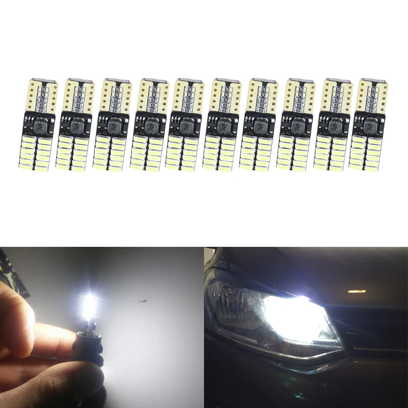 Lot10 W5W W2.1x9.5d 194 168 T10 4014-SMD Автомобильные светодиодные лампы для парковки ширина номерного знака купольный задний ходовой свет s лампа
Lot10 W5W W2.1x9.5d 194 168 T10 4014-SMD Автомобильные светодиодные лампы для парковки ширина номерного знака купольный задний ходовой свет s лампа