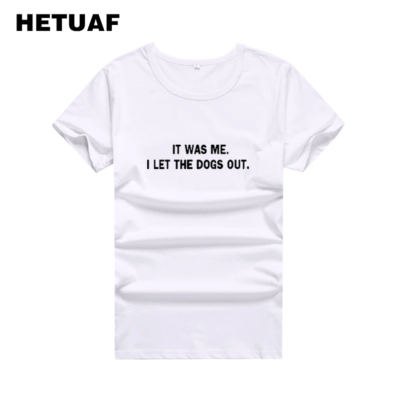 Женская футболка с коротким рукавом HETUAF, футболка в стиле панк-рок с надписью «IT WAS ME LET DOGS OUT», 2018
Женская футболка с коротким рукавом HETUAF, футболка в стиле панк-рок с надписью «IT WAS ME LET DOGS OUT», 2018