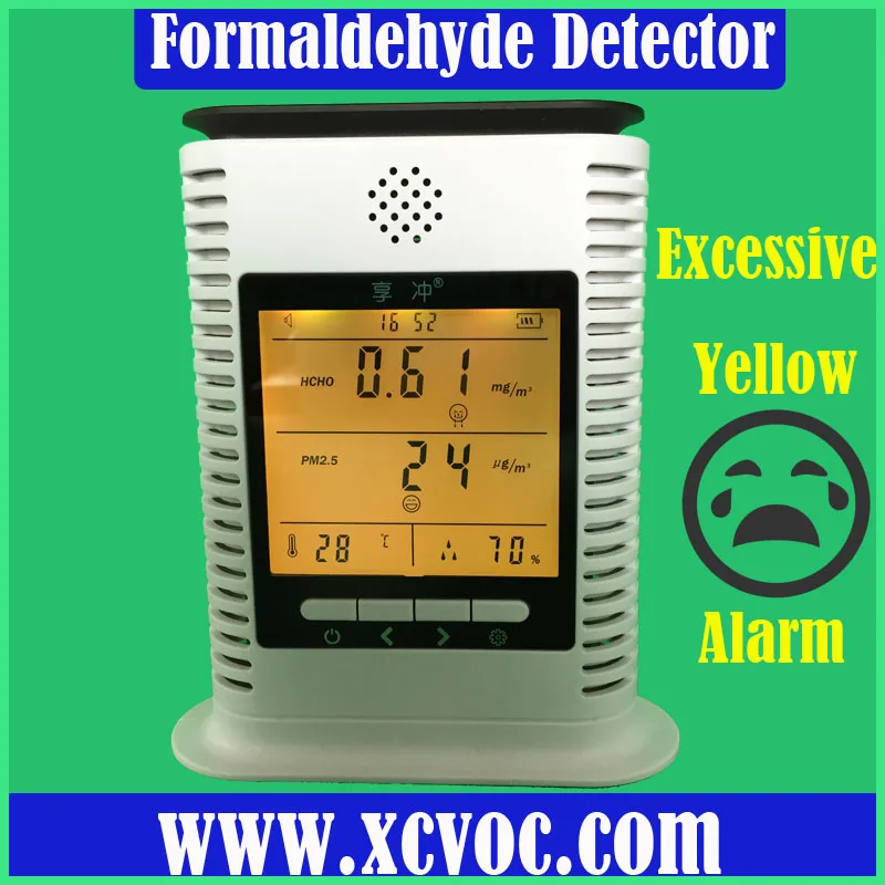 Household PM2.5 Air Quality Monitor Dust Detector Formaldehyde Detector Detector Fog Monitoring of Temperature and Humidity
Household PM2.5 Air Quality Monitor Dust Detector Formaldehyde Detector Detector Fog Monitoring of Temperature and Humidity