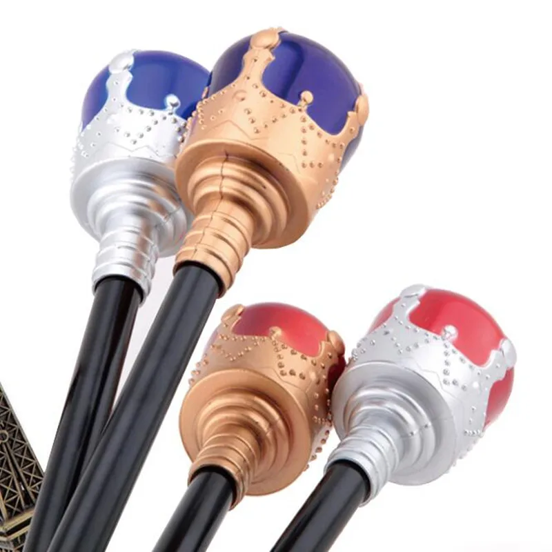 Royal King Queen Scepter Fairy Magic Wand Stage Performance Props Party Dress Decoration Halloween Christmas | Тематическая одежда