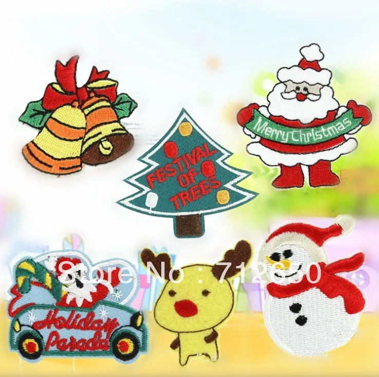 new arrival mixed 12 pcs christmas Embroidered patch iron on Motif Applique embroidery patches DIY accessory free shipping
new arrival mixed 12 pcs christmas Embroidered patch iron on Motif Applique embroidery patches DIY accessory free shipping