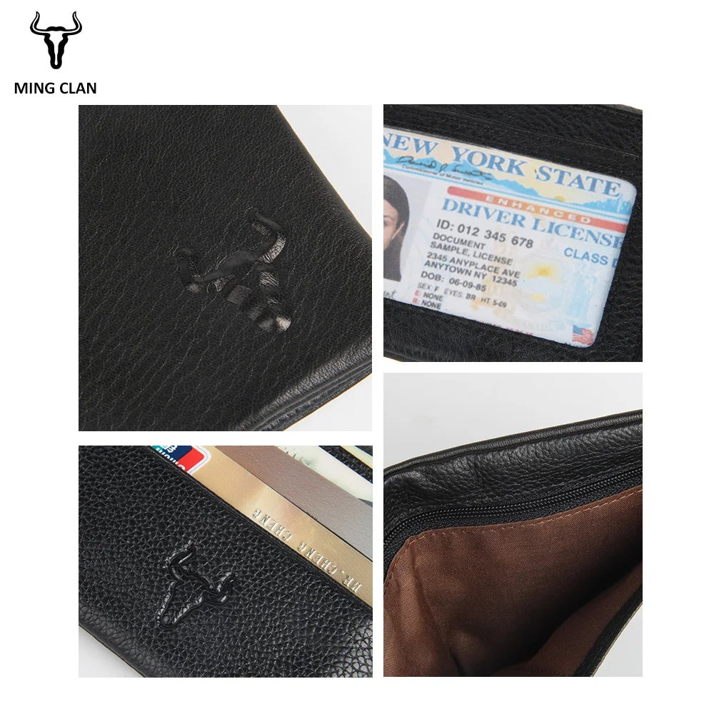 Mingclan Genuine Leather Wallet Men Coin Purse Male Cuzdan Small Wallet Portomonee Portfolio Slim Mini Purse Wallet Money Bag 
Mingclan Genuine Leather Wallet Men Coin Purse Male Cuzdan Small Wallet Portomonee Portfolio Slim Mini Purse Wallet Money Bag