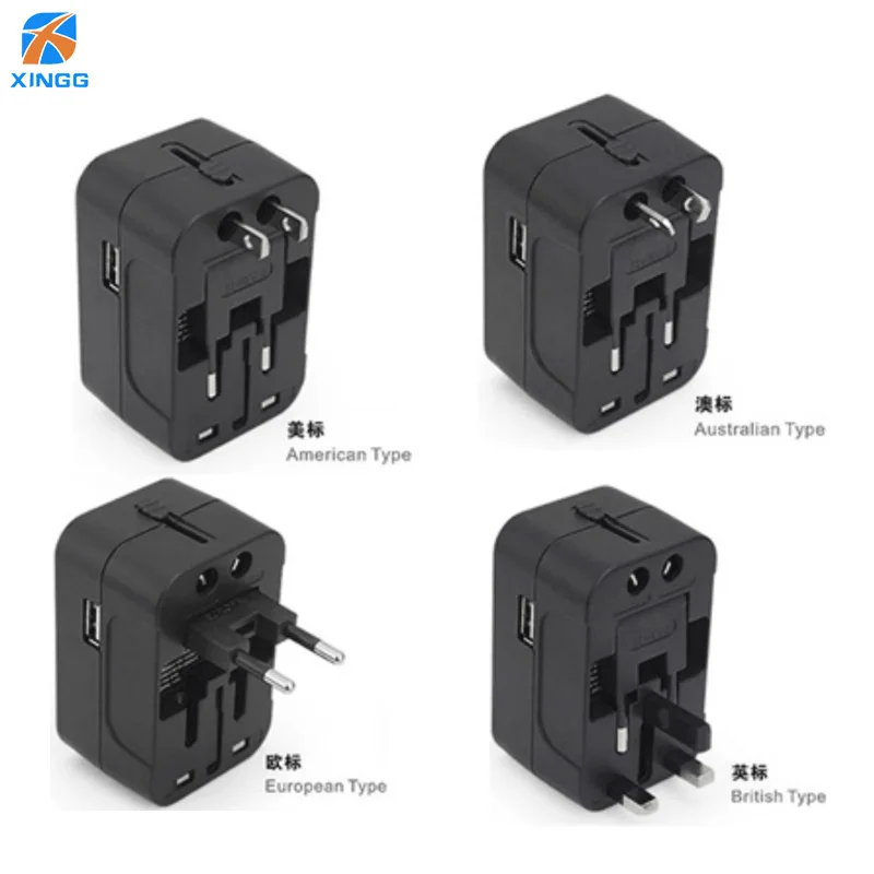 Universal USB Travel Adapter All in One International Plug Adapter World With Dual USB Conver Wall Plug Adapter CE Certification
Universal USB Travel Adapter All in One International Plug Adapter World With Dual USB Conver Wall Plug Adapter CE Certification