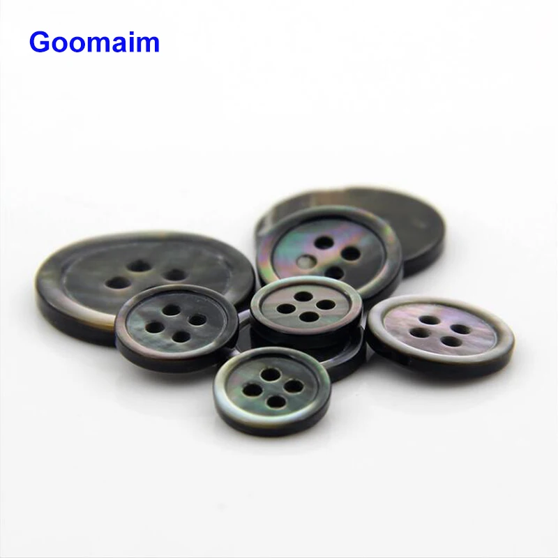 100pcs natural color 4 holes black shell buttons natural texture wear buttons for crafts sewing decorative DIY buttons
100pcs natural color 4 holes black shell buttons natural texture wear buttons for crafts sewing decorative DIY buttons