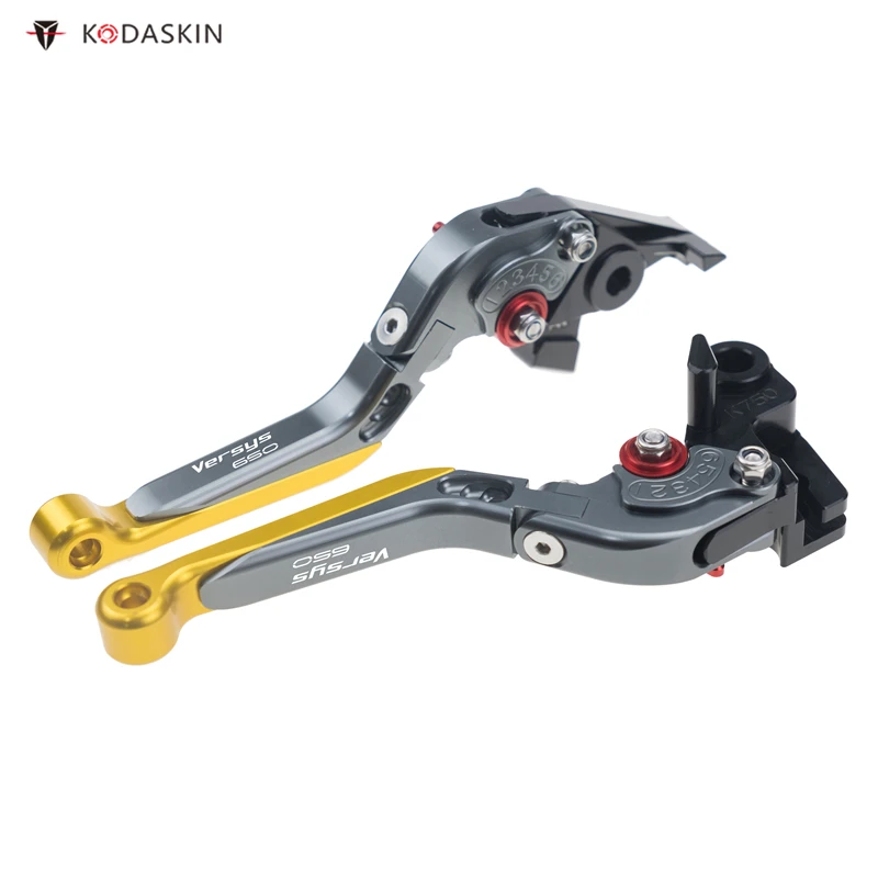 KODASKIN Folding Extendable Brake Clutch Levers for KAWASAKI VERSYS 650CC 2009-2014
KODASKIN Folding Extendable Brake Clutch Levers for KAWASAKI VERSYS 650CC 2009-2014