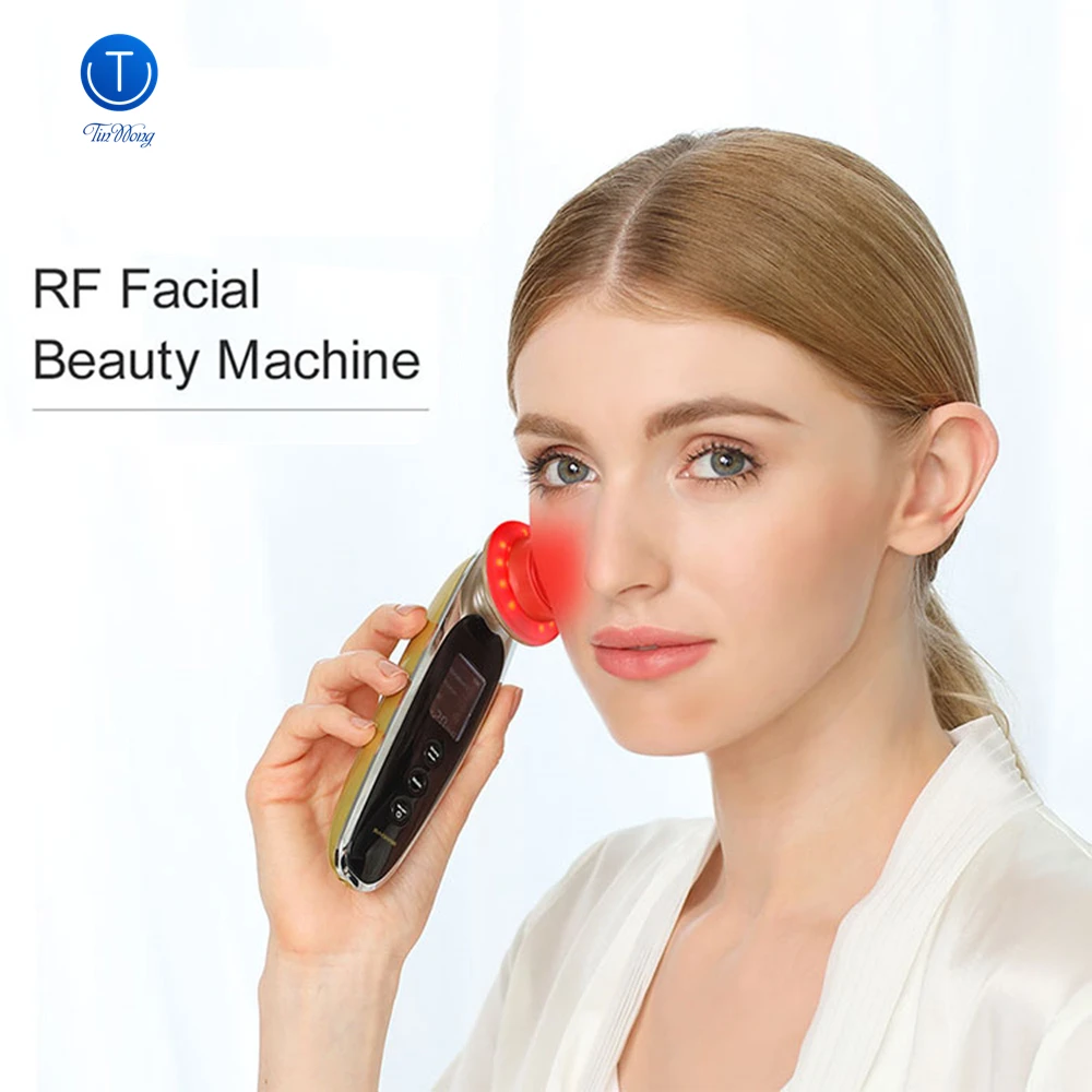 Tinwong RF Radio Frequency Facial Machine Wrinkle Removal Face Lifting Skin Tightening SPA Massager
Tinwong RF Radio Frequency Facial Machine Wrinkle Removal Face Lifting Skin Tightening SPA Massager