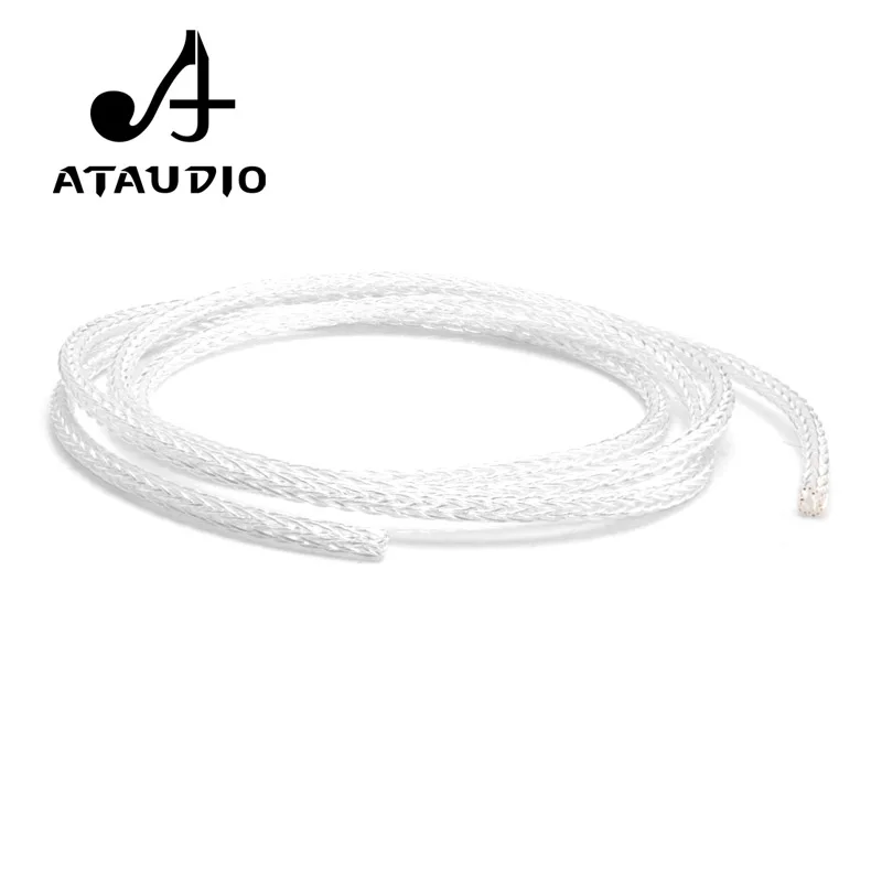 ATAUDIO 8AG высокочистый посеребренный OCC Hifi динамик объемный кабель 16 жил аудио