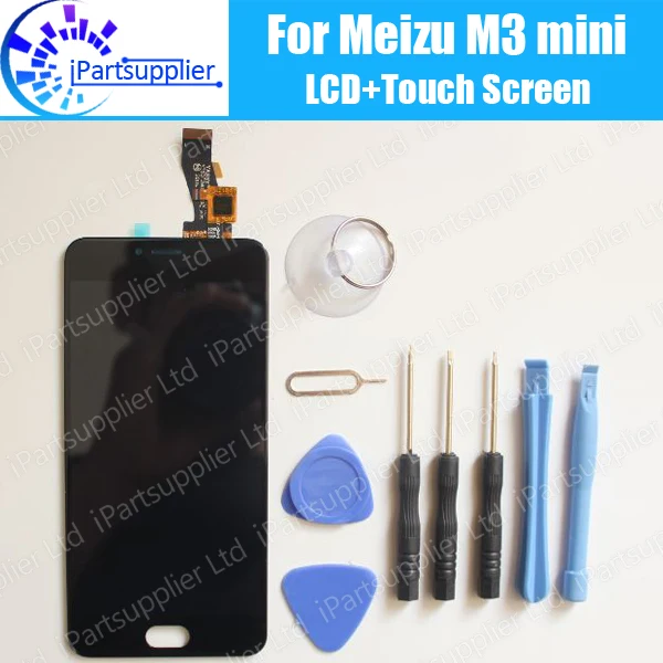 Meizu M3 Mini ЖК-экран + сенсорный дигитайзер 100% гарантия оригинальный экран для замены