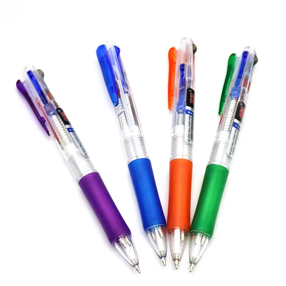 2pcs Creative Four In One Ballpoint Pens 0.7mm Colorful Ink Signature Pens Cute Korean Stationery School Office Writ Supplies 
2pcs Creative Four In One Ballpoint Pens 0.7mm Colorful Ink Signature Pens Cute Korean Stationery School Office Writ Supplies