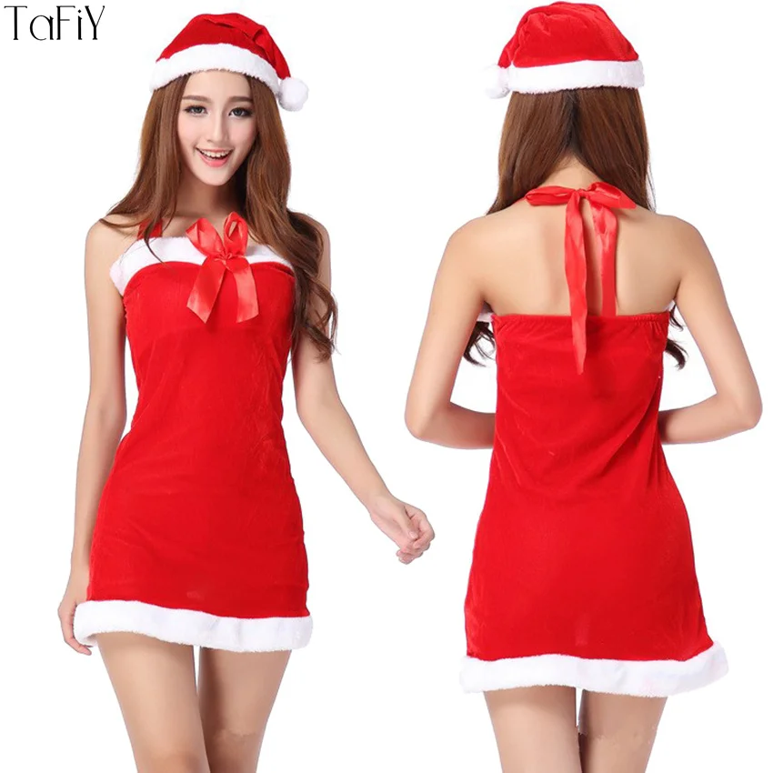 TaFiY New Year Women Christmas Dress Sexy Red Christmas Costumes Santa Claus for Adults Uniform Kimono Xmas Cosplay Costume
TaFiY New Year Women Christmas Dress Sexy Red Christmas Costumes Santa Claus for Adults Uniform Kimono Xmas Cosplay Costume