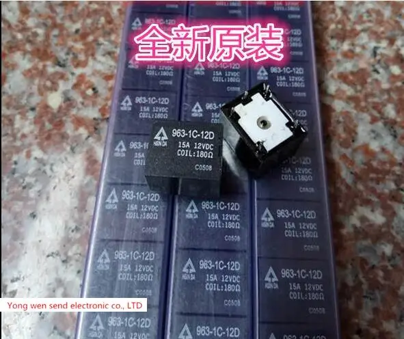 NEW relay 963-1C-12D 963-1C-12D-12VDC 9631C12D 963-12D 963-1C 12VDC DC12V 12V DIP5 20PCS/LOT 
NEW relay 963-1C-12D 963-1C-12D-12VDC 9631C12D 963-12D 963-1C 12VDC DC12V 12V DIP5 20PCS/LOT