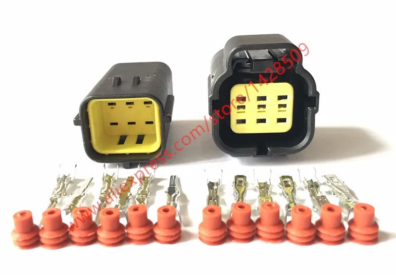 20 Set 6 Pin 174264-2 174262-2 Female And Male Way Waterproof Wire Connector Plug Car Auto Sealed Car Truck Denso Connectors
20 Set 6 Pin 174264-2 174262-2 Female And Male Way Waterproof Wire Connector Plug Car Auto Sealed Car Truck Denso Connectors