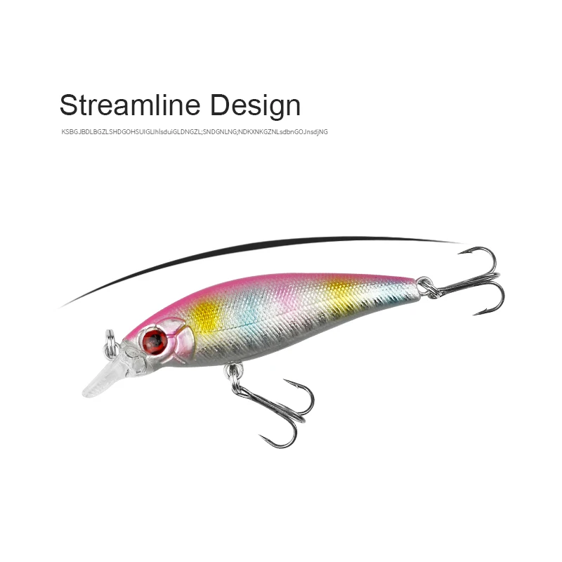 Erchang Lures wobblers 7.5cm 6.5g Hard Bait Minnow Popper fishing lure With Magnet Bass Fresh 4# VMC hooks free shipping | Спорт и